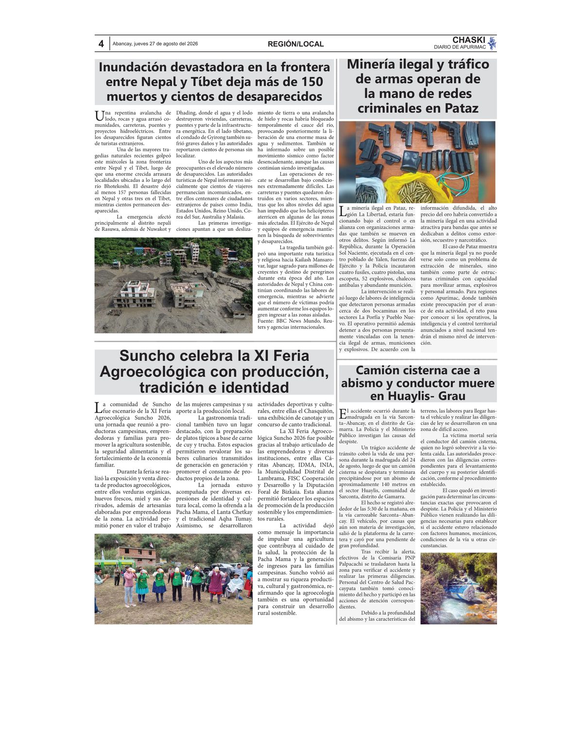 Página 4 - Diario Chaski