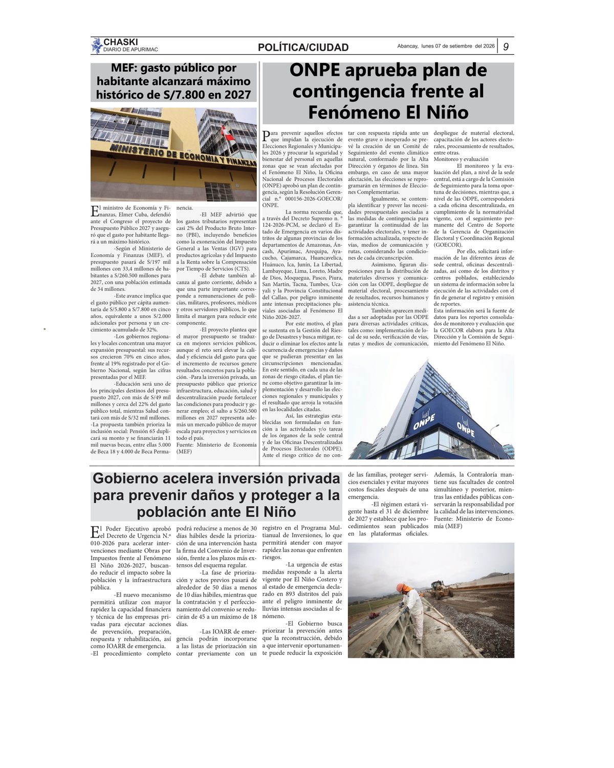 Página 9 - Diario Chaski