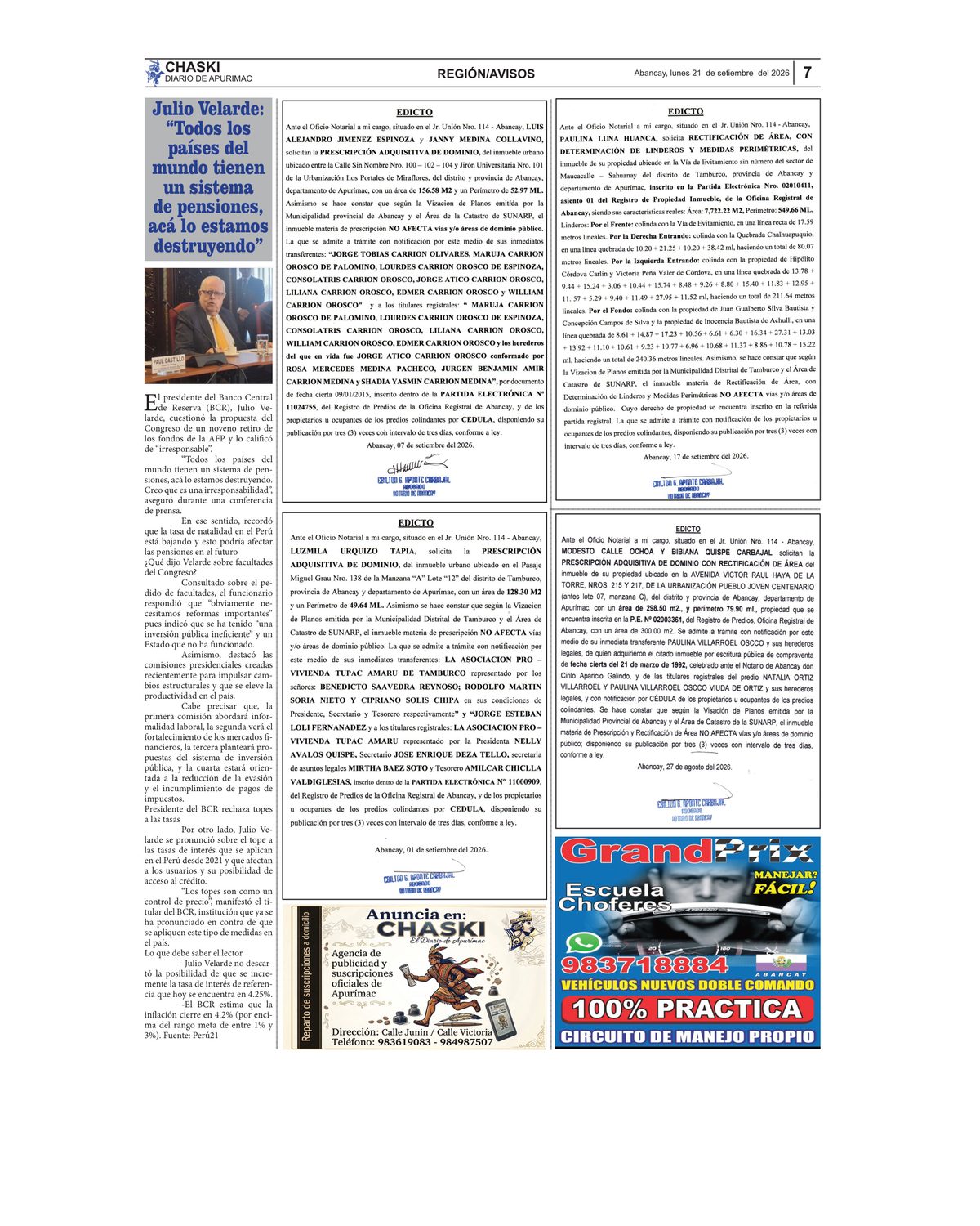 Página 7 - Diario Chaski