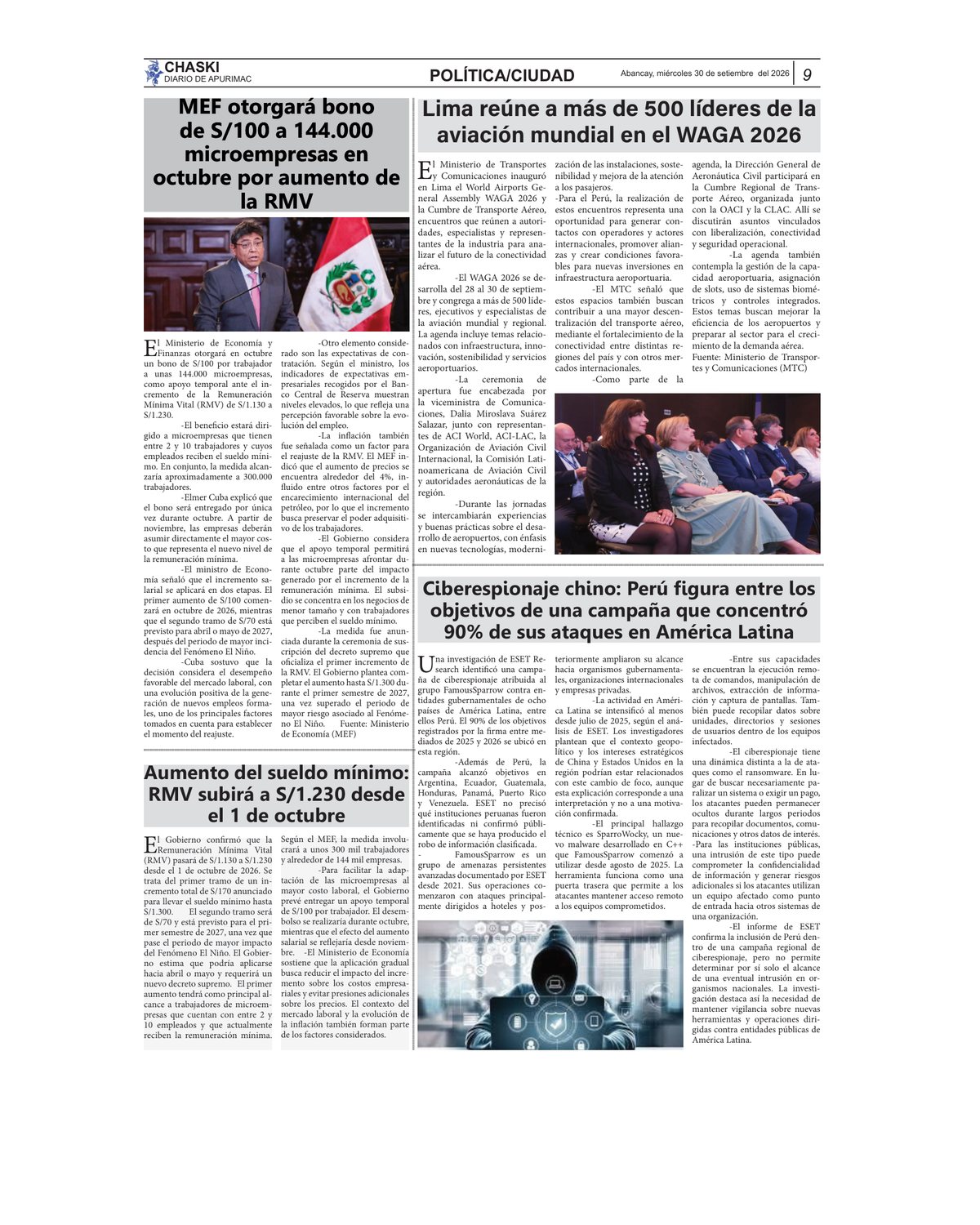 Página 9 - Diario Chaski