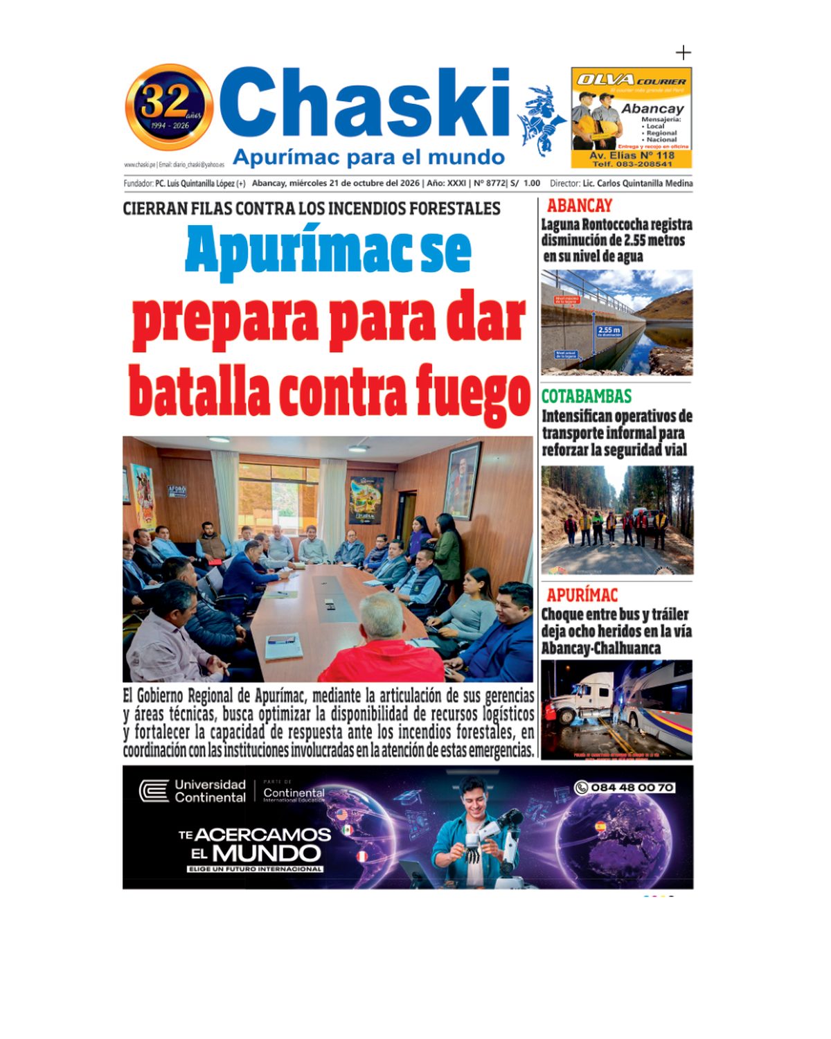 Página 1 - Diario Chaski