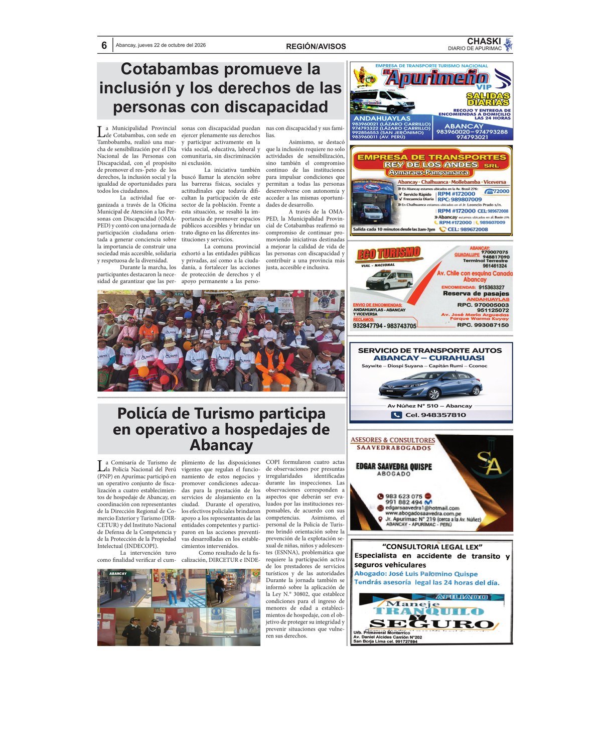 Página 6 - Diario Chaski