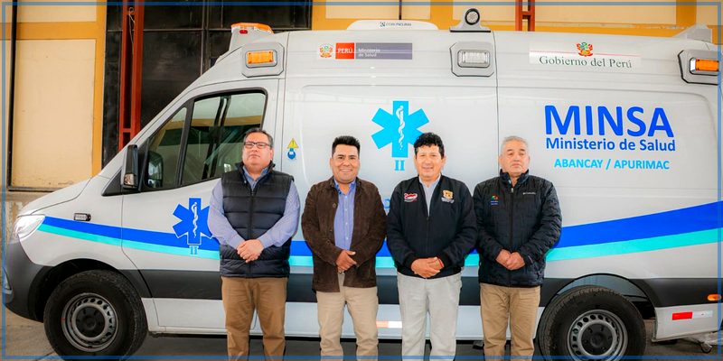 Más salud para Apurímac: refuerzan la capacidad de respuesta en salud con ambulancias