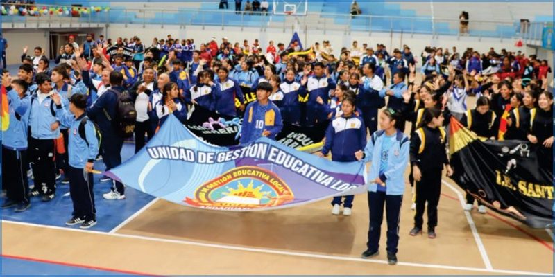 Se inauguró juegos escolares deportivos y Paradeportivos, etapa regional de Apurímac