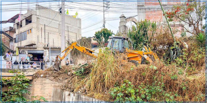 Municipalidad recupera faja marginal de Chinchichaca