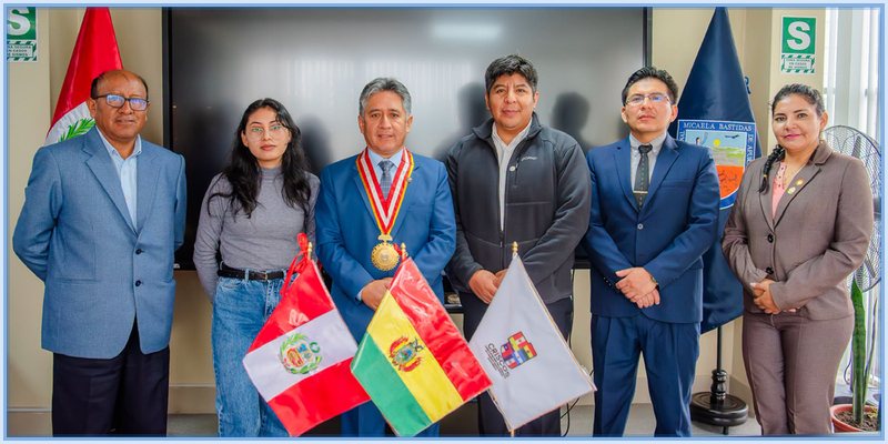 UNAMBA da la bienvenida a docente y estudiante de Bolivia en el marco del programa de movilidad académica internacional