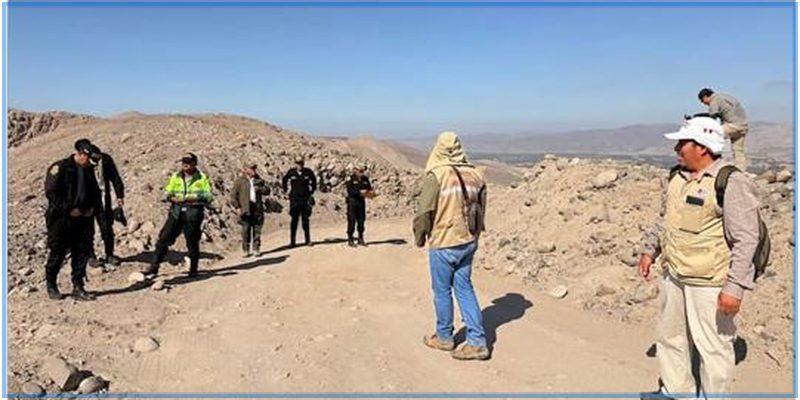 Ica: minería ilegal daña una de las figuras arqueológicas de las líneas de Nasca