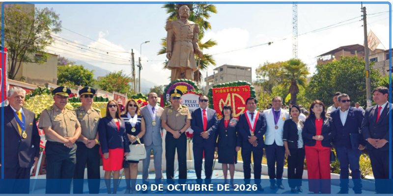 Región Policial Apurímac rinde homenaje al Glorioso Colegio Miguel Grau de Abancay por su 137° aniversario