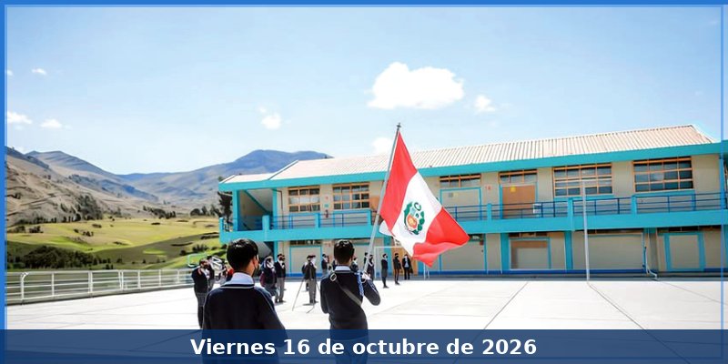 MINEDU construirá colegio de Apurímac con inversión de s/23.3 millones mediante obras por impuestos