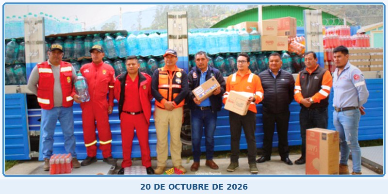 Gobierno Regional gestiona ayuda humanitaria a Las Bambas para atender emergencias por incendios forestales