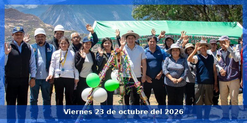 Curahuasi inicia la recuperación del canal de riego de Uchupata con instalación de pase aéreo