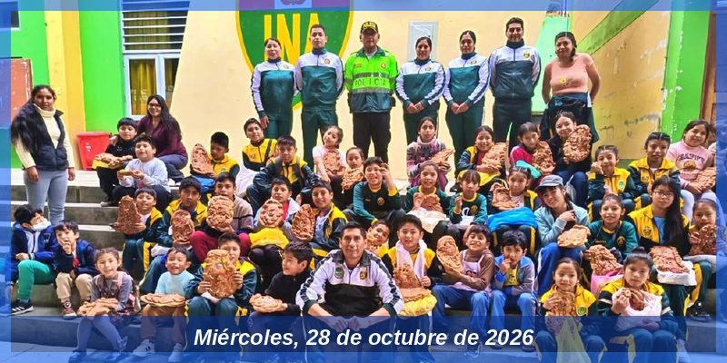 Policía promueve las tradiciones culturales con el Club de Menores Amigos de la Policía