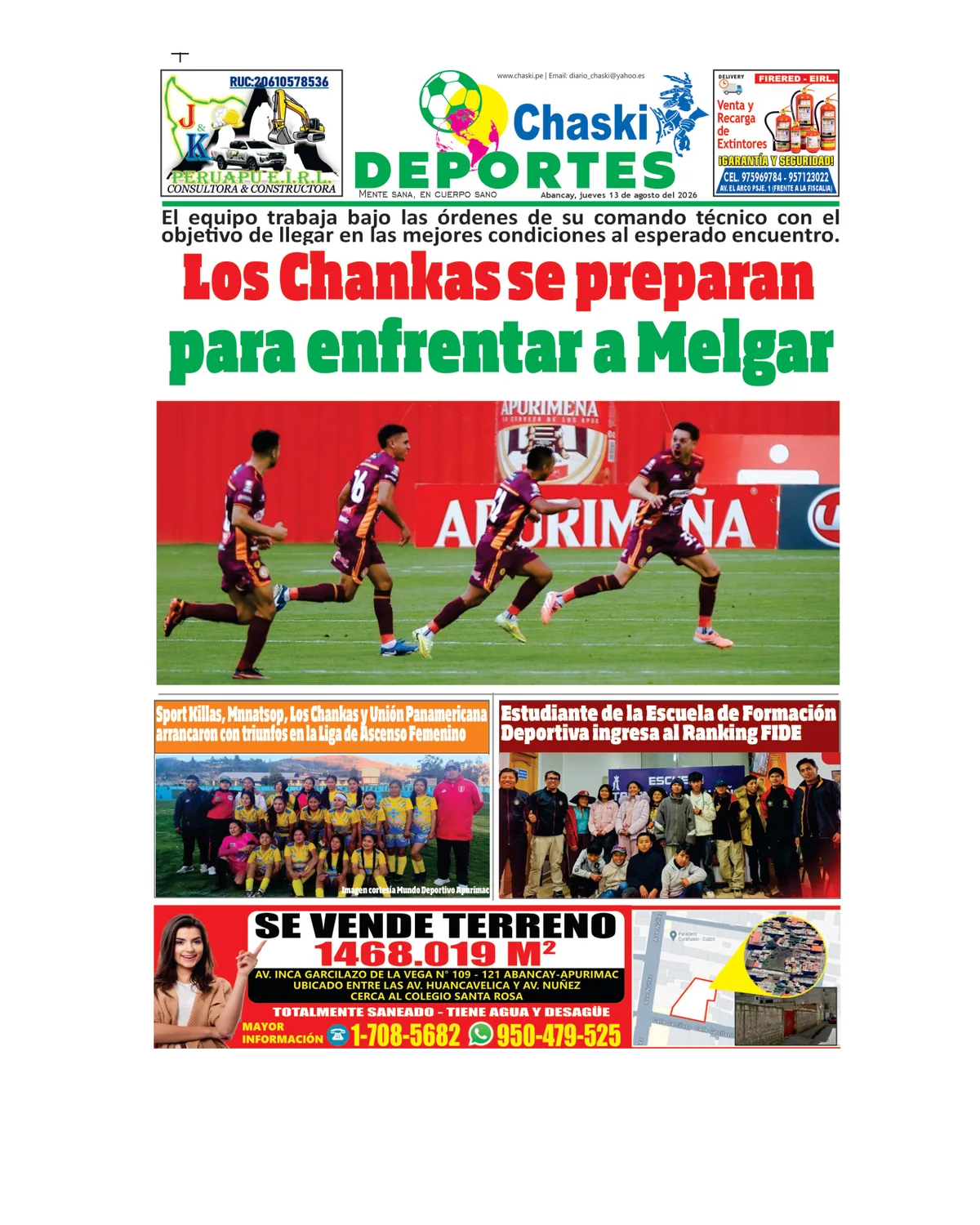 Edición Impresa - Deporte