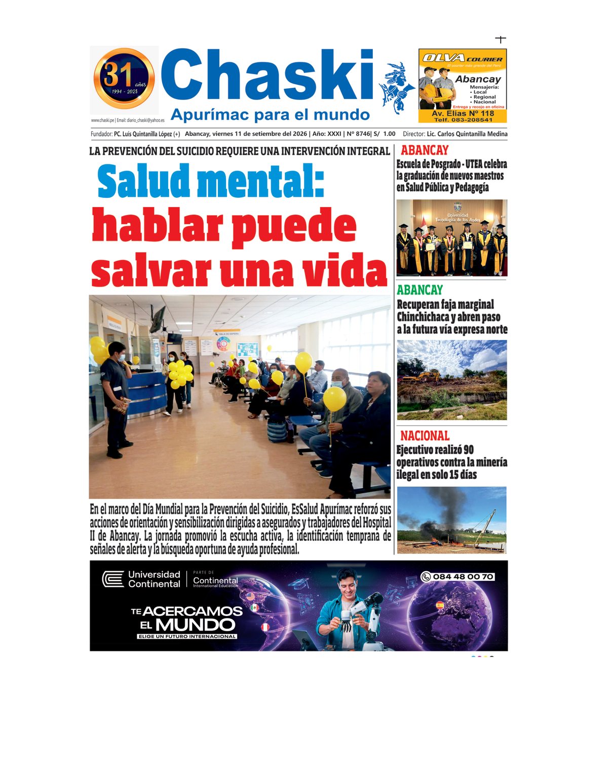 Edición Impresa - Portada