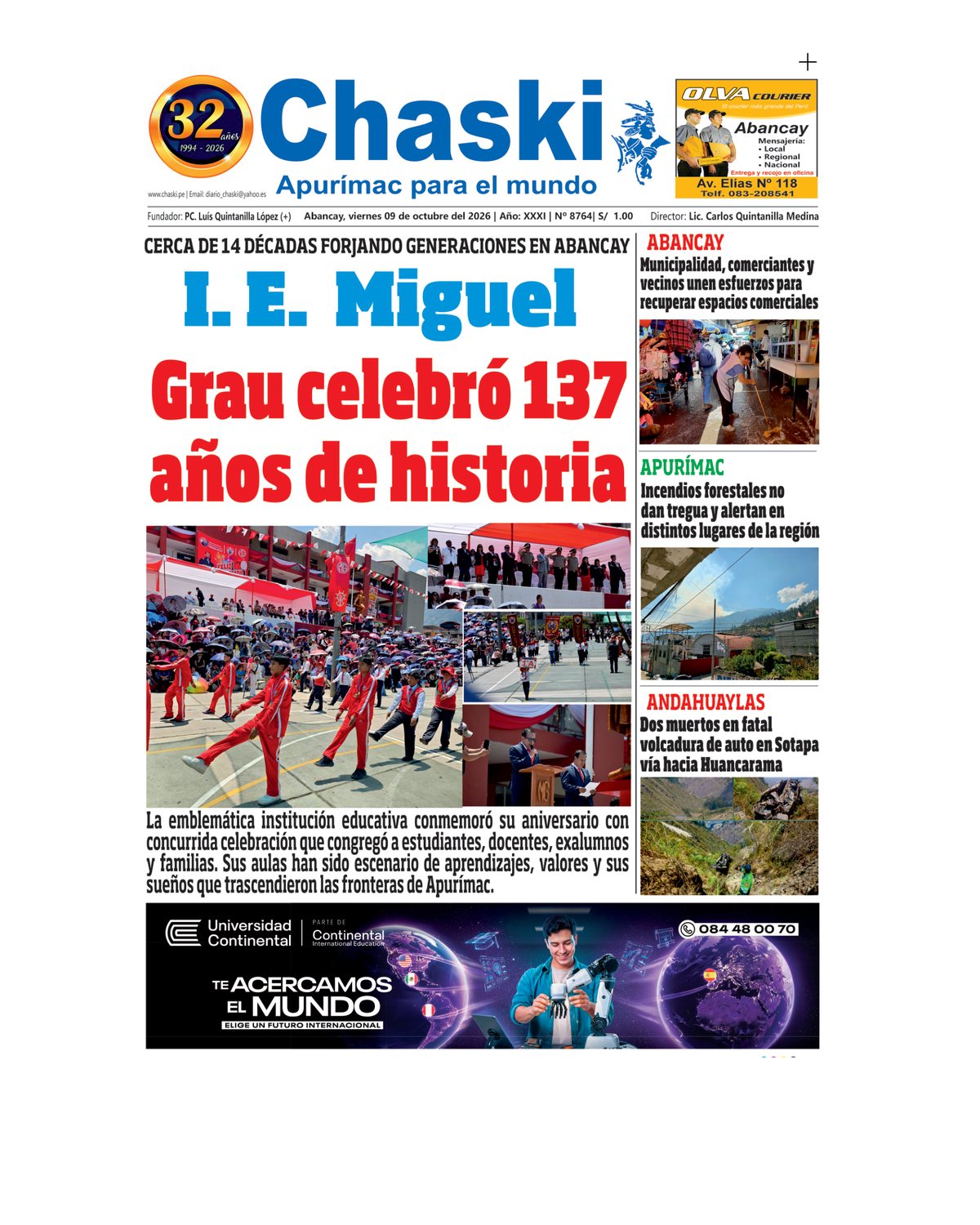 Edición Impresa - Portada