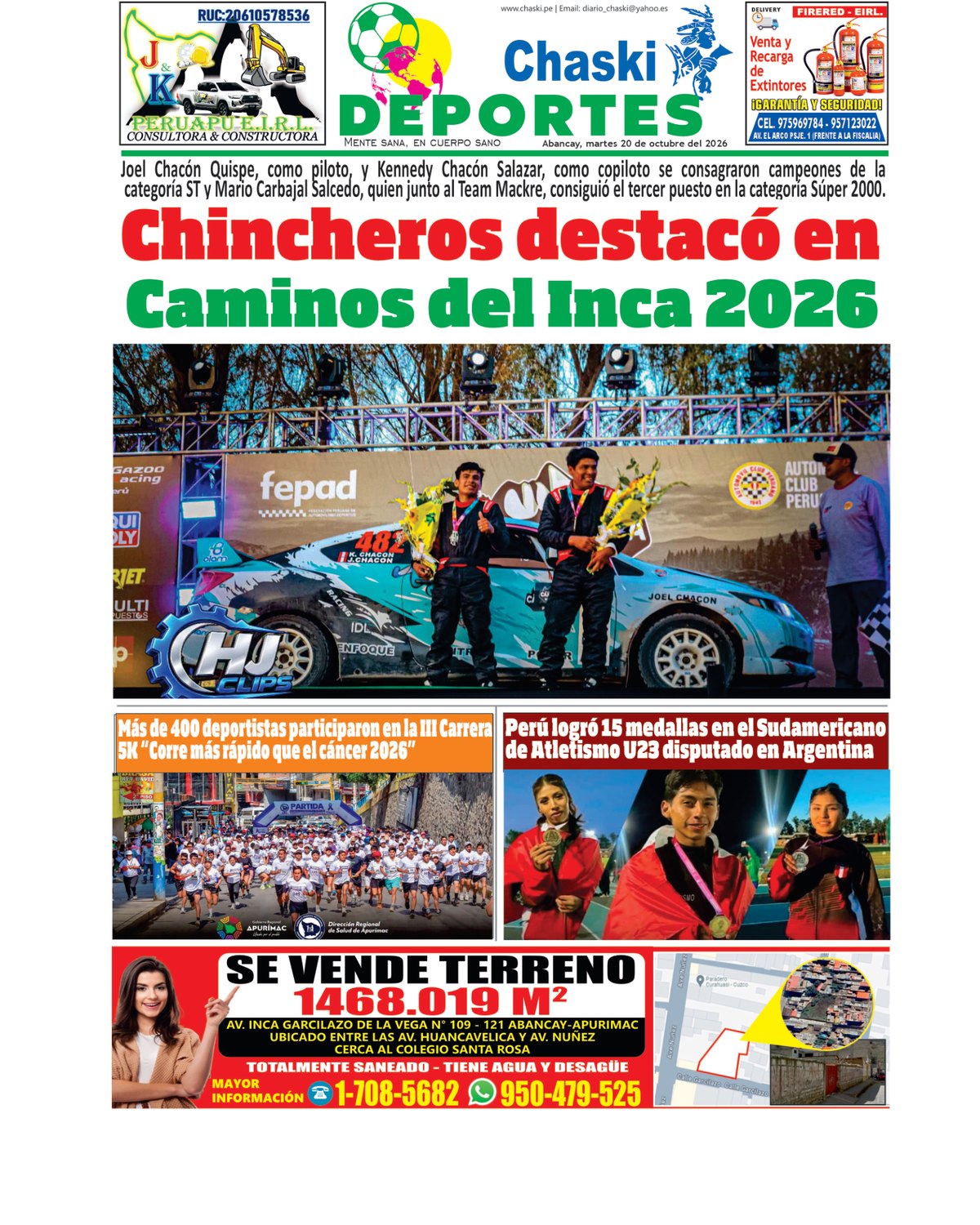 Edición Impresa - Deporte